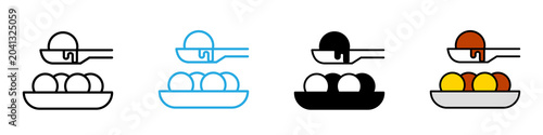  Kofta multi - style icon design concept