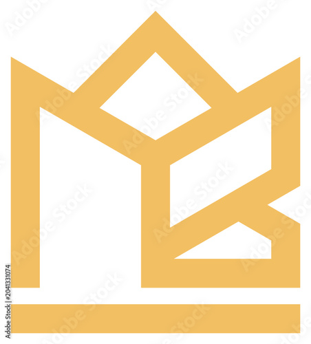 MB monogram logo design