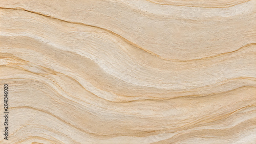 Organic beige sandstone texture with wavy layered patterns sandstone background sedimentary geological material architectural formation construction structure abstract decorative