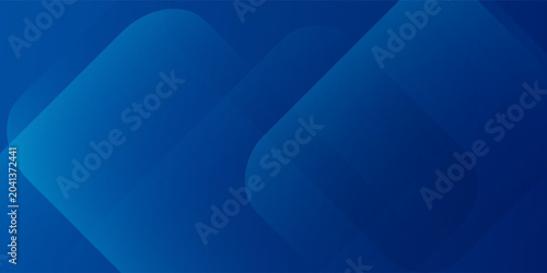 Fotografía Abstract blue background with overlapping geometric lines