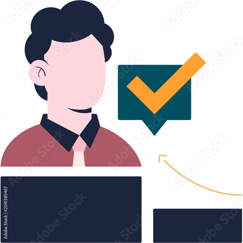 Career Coach Illustration