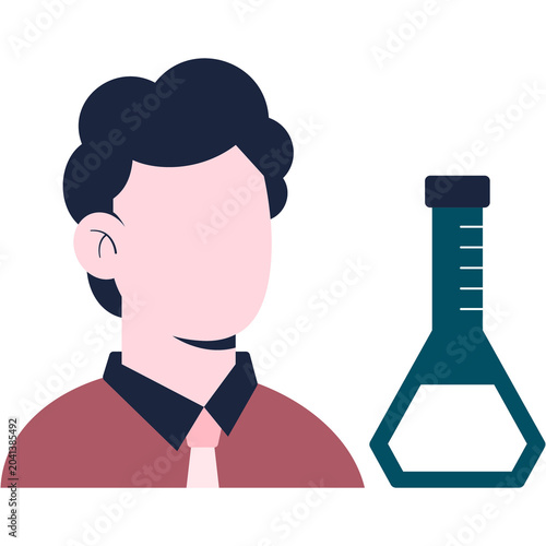 Science Coach Illustration