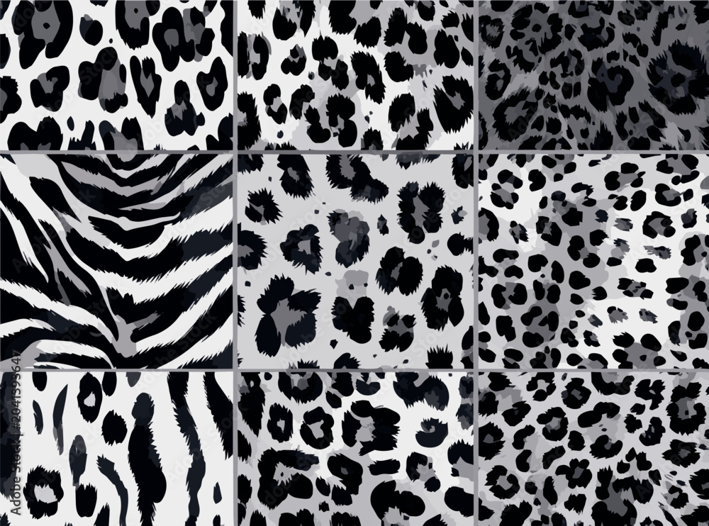 Naklejka premium animal Print vector