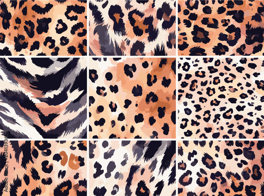 Naklejka premium animal Print vector