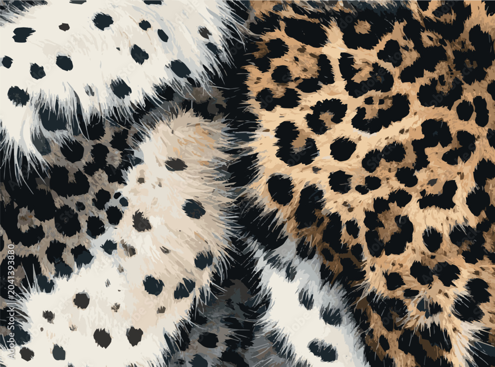Naklejka premium animal Print vector