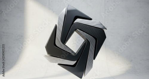 Where industrial precision meets the boundless elegance of abstract geometric art.