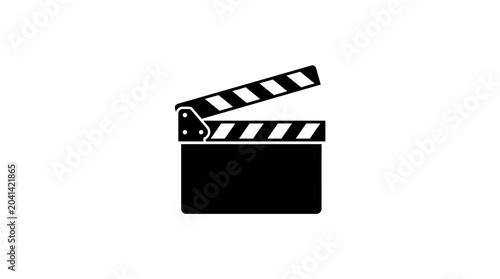 Konstfotografi Clapper board for film production.
