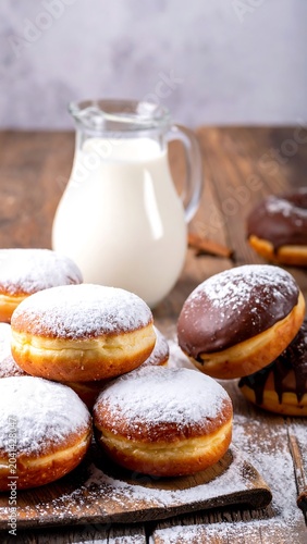 Donuts with Milk.