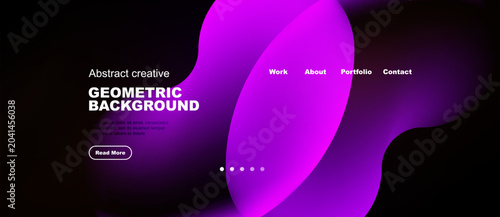 Foto Vibrant abstract design