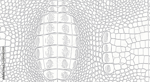 Bild auf Leinwand Crocodile Scaly Skin Closeup Detail.