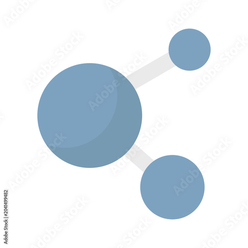 Social Sharing Vector icon which can easily modify or edit