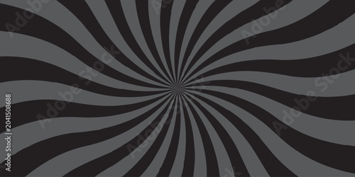 Fotografia abstract black and gray geometric sunbeam ray sum light sunburst texture design