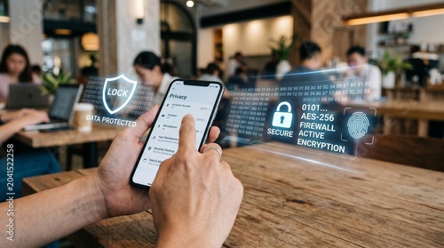 Protecting Data in a Café Setting with Advanced Technology Insights