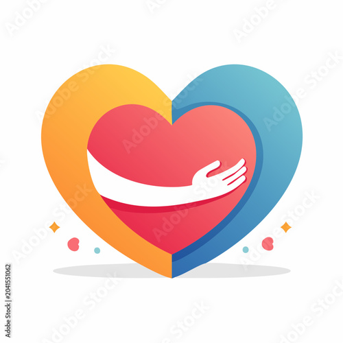Heart Embracing Itself