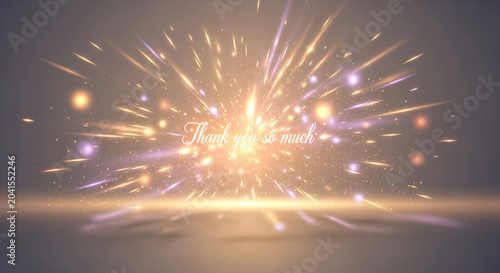 New Year, Sparkling Lights, Celebration Background, Holiday Season, Glowing Effects