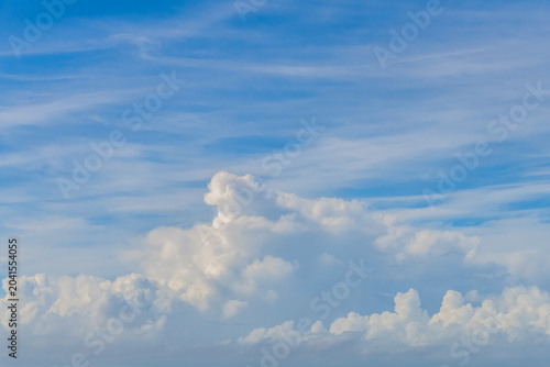 Soft High Cloud in the Blue Sky