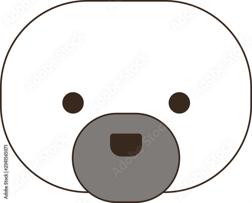 Bild auf Leinwand fur seal 물개