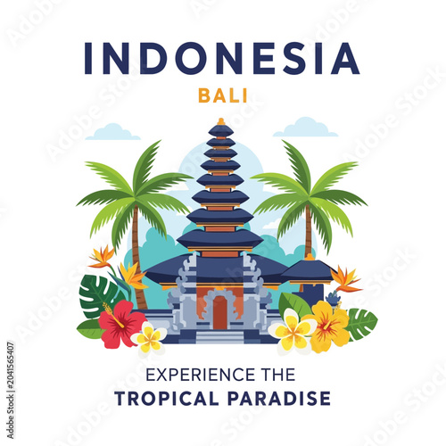 Foto Indonesia Bali Tropical Paradise Travel