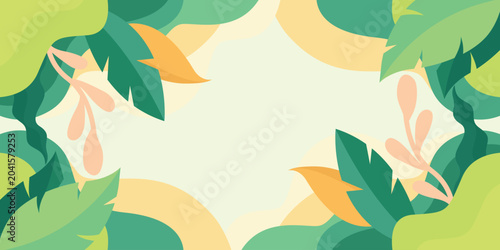  tropical leaves background