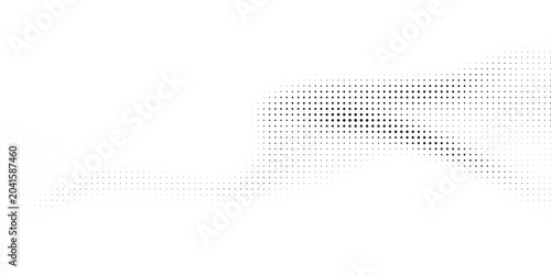 Obraz na plátně Background with monochrome dot texture