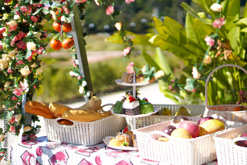 christmas table setting
