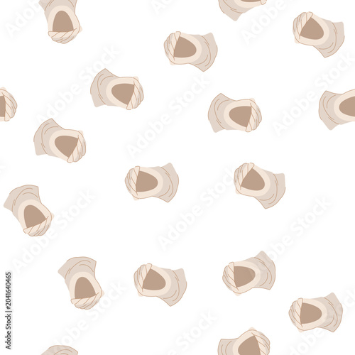Bild auf Leinwand pattern kufi oriental headdress cartoon