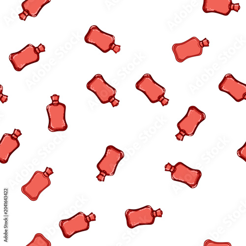 Canvas-taulu pattern cramp bottle pain relief cartoon