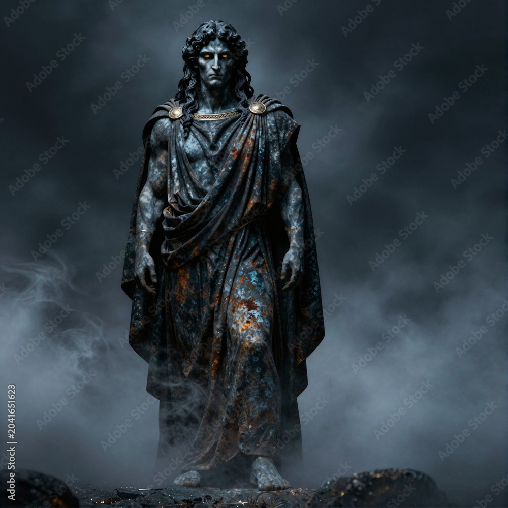 Fototapeta premium Keuthonymos, a chthonic being from Greek mythology