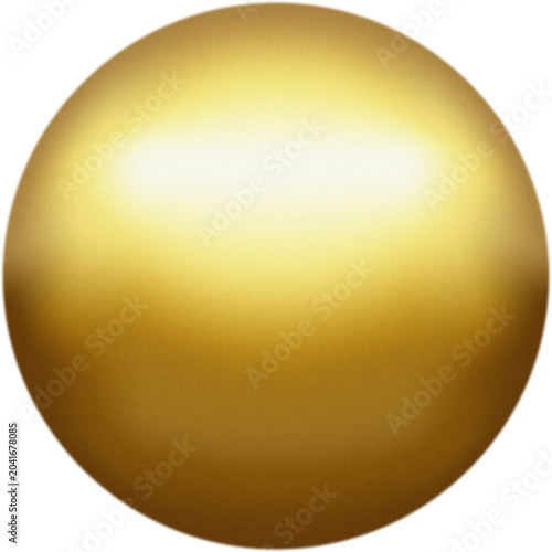 Circle Ball Gold Background Illustration