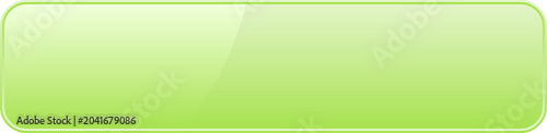 Green Label Frame Button Illustration