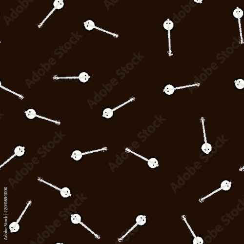 Fotografie seamless pattern clawhammer banjo cartoon