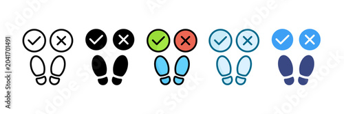 Choice Icon Set Multiple Style Collection