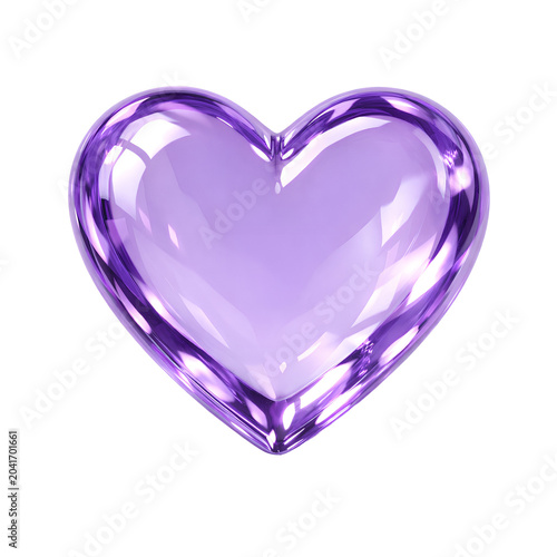 heart shaped glass