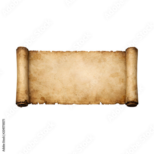 old paper scroll