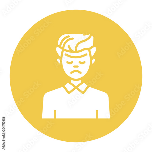 Billede på lærred Stubborn Icon