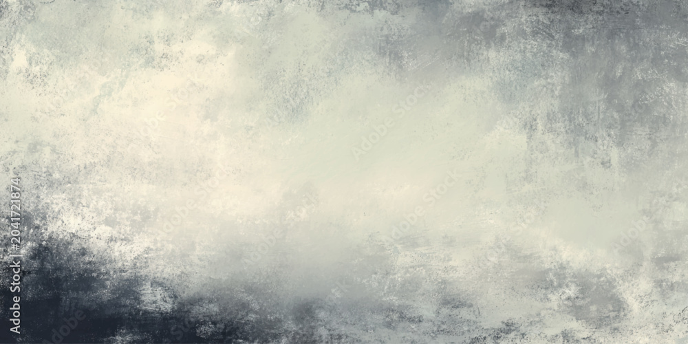 Fototapeta premium Old cement concrete wall texture background. vintage grunge distressed plaster backdrop and gray and white weathered wall design.