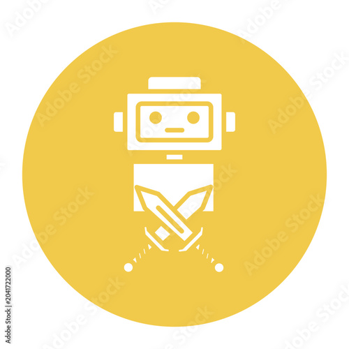 Foto Robot Combat Icon