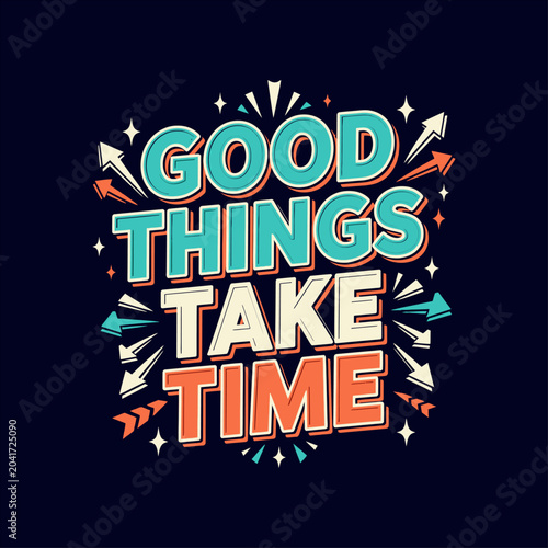 Motivational Typography T Shirt Design