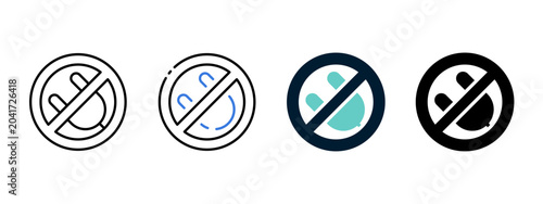 Quadro su tela No Plug Power Disconnection Concept Icon For Energy Saving and Sustainability Pr