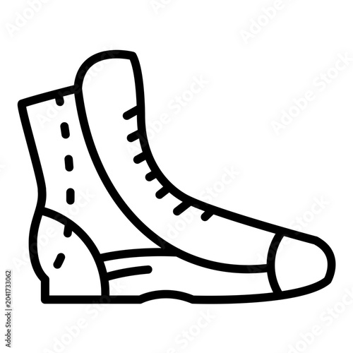 Foto Boxing Shoes Icon