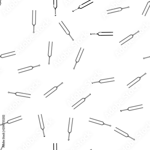Foto pattern champagne tuning fork cartoon