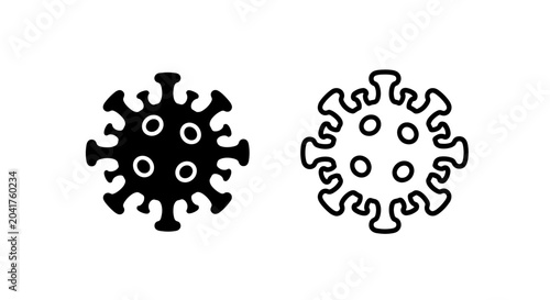 Digital Virus Hazard: Global Epidemic, Contagious Illness Prevention, and Biological Research Icon