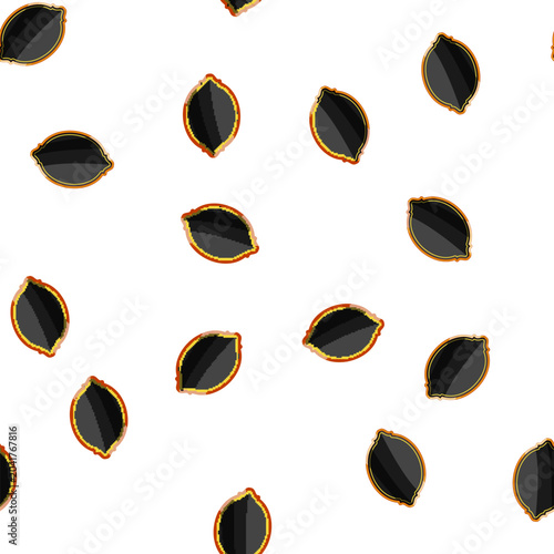 Tableau sur toile pattern opulence label golden luxury cartoon