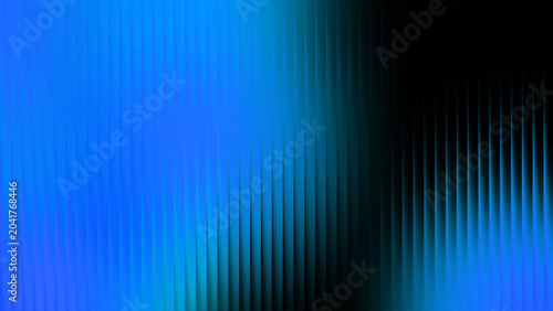 Abstract blue background with vertical lines and gradient light effect