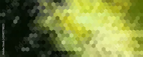 Dynamic abstract halftone background in vibrant yellow and deep black, featuring a gradual circular dot pattern and distressed grunge effect, ideal for graphic design.