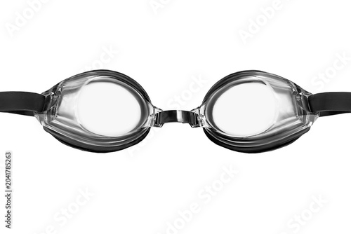 Swimming goggles isolated