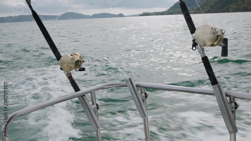 fishing on the sea in Thailand