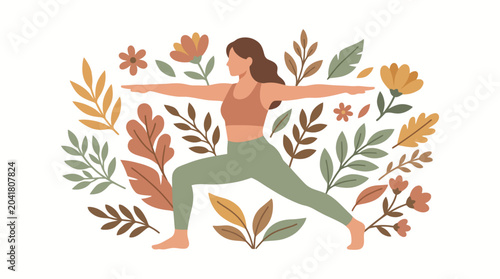 Yoga Wellness Woman Meditation Pose Healthy Lifestyle
