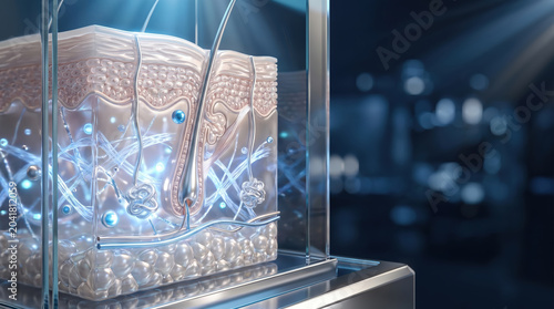 Scientific exploration of skin anatomy and its relevance to beauty and dermatology