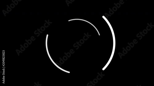 Circle Loading Spinner Alpha Overlay